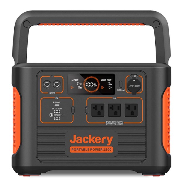 人気のJackery ポータブル電源 1500　単品レンタル開始のお知らせ